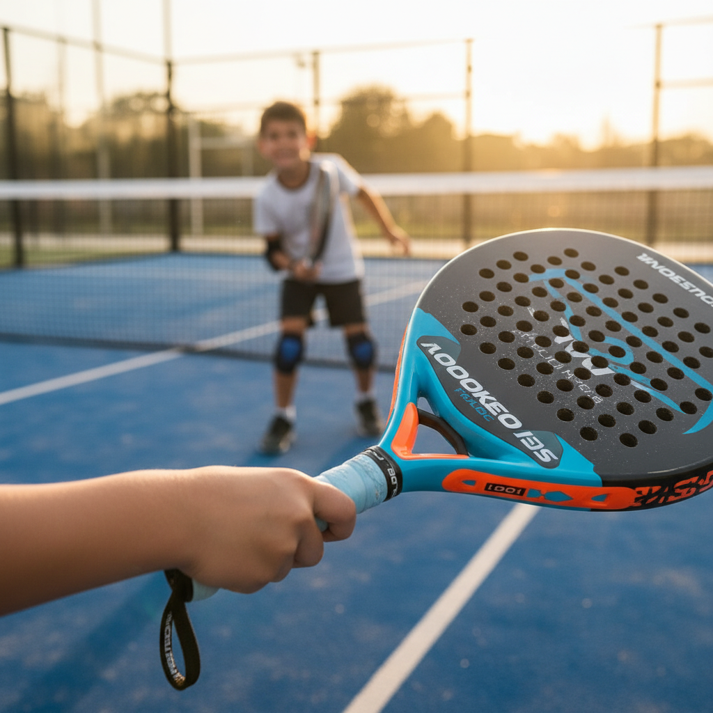 Raquette padel junior : les critères essentiels pour éviter les blessures