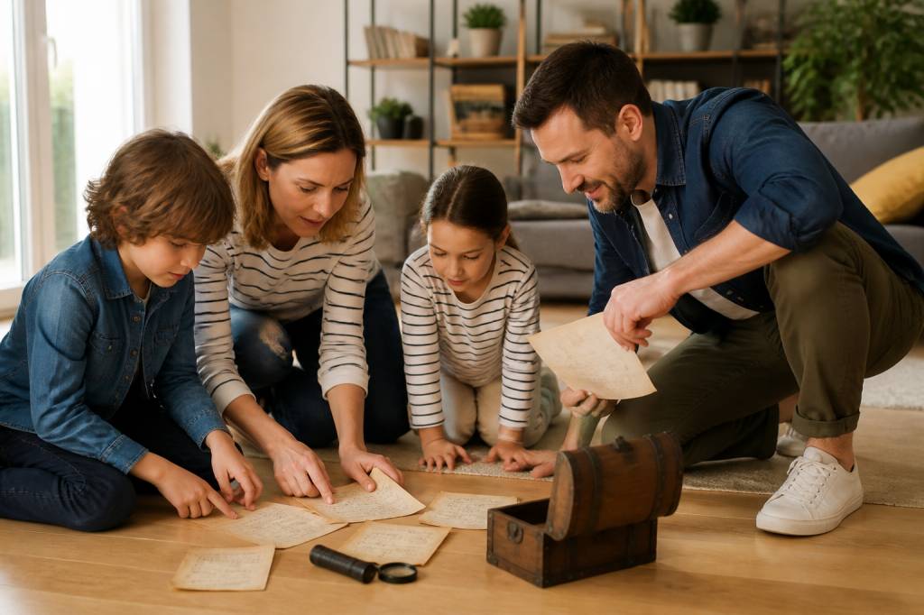 Comment organiser une chasse au trésor en famille à la maison : idées, étapes et variantes pour tous les âges